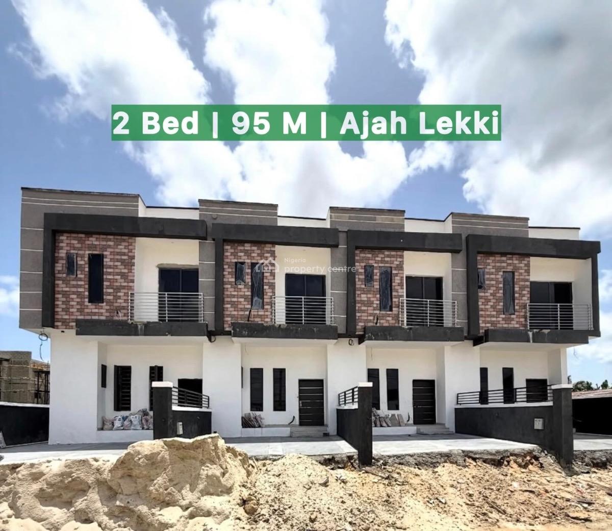 Lovely 2 Bedroom Apartment with Bq, Ajah, Lagos, Block of Flats for Sale