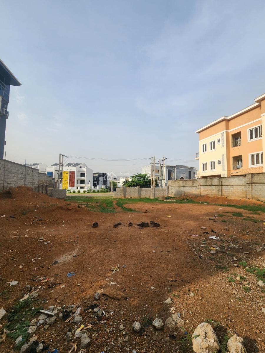 Flat, Serviced Plot of Land in a Very Good Location, By Gilmor/naval Qtrs, Jahi, Abuja, Residential Land for Sale