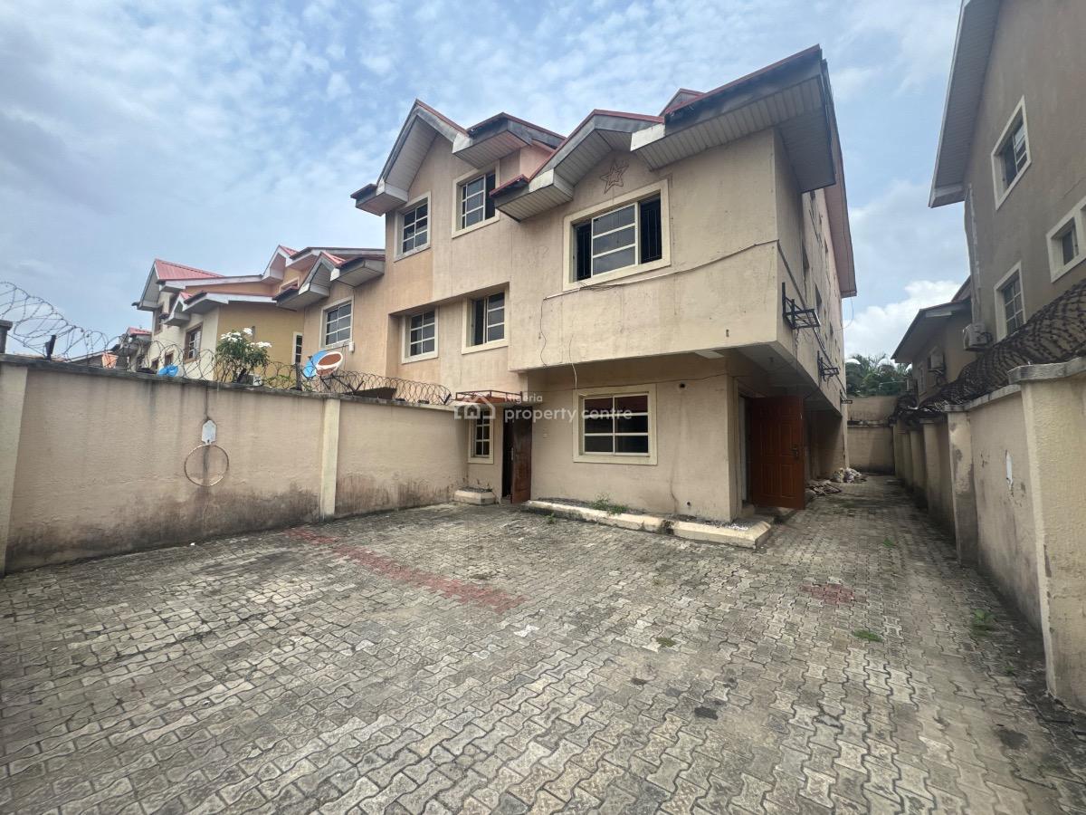 Well Maintained 2units of 3bedroom Mansionette with a Room Bq, Secured Estate By Shonibare Estate, Maryland, Lagos, Block of Flats for Sale