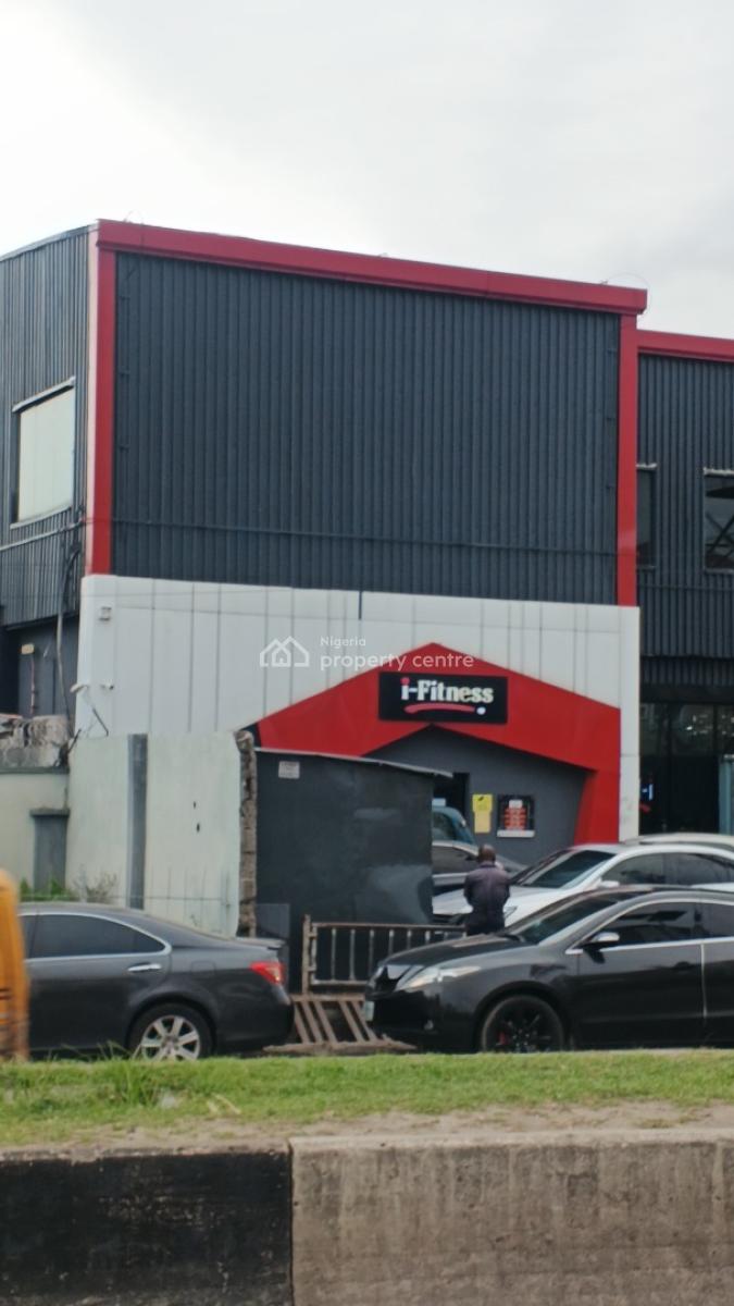 a Commercial Property Available on a Major Road, Herbert Macaway, Yaba, Lagos, Office Space for Sale