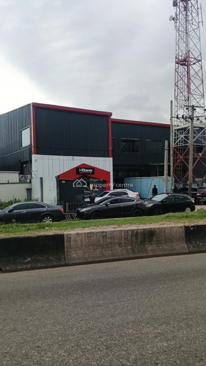 a Commercial Property Available on a Major Road, Herbert Macaway, Yaba, Lagos, Office Space for Sale