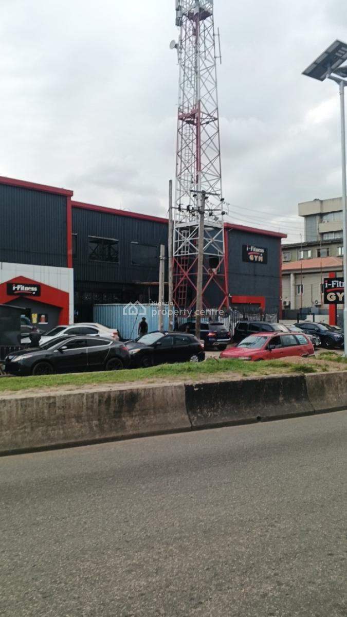 a Commercial Property Available on a Major Road, Herbert Macaway, Yaba, Lagos, Office Space for Sale