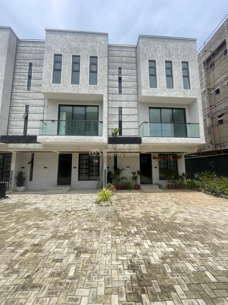 Brand New 4 Bedroom Terraced Duplex with Bq in Ikate, Ikate, Ikate, Lekki, Lagos, Terraced Duplex for Sale
