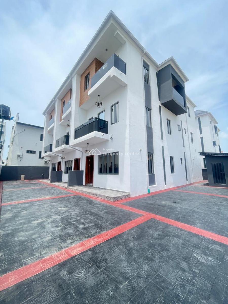 Two Floors 4 Bedroom Terraced Duplex with Generator House, Ikate, Ikate, Lekki, Lagos, Terraced Duplex for Sale