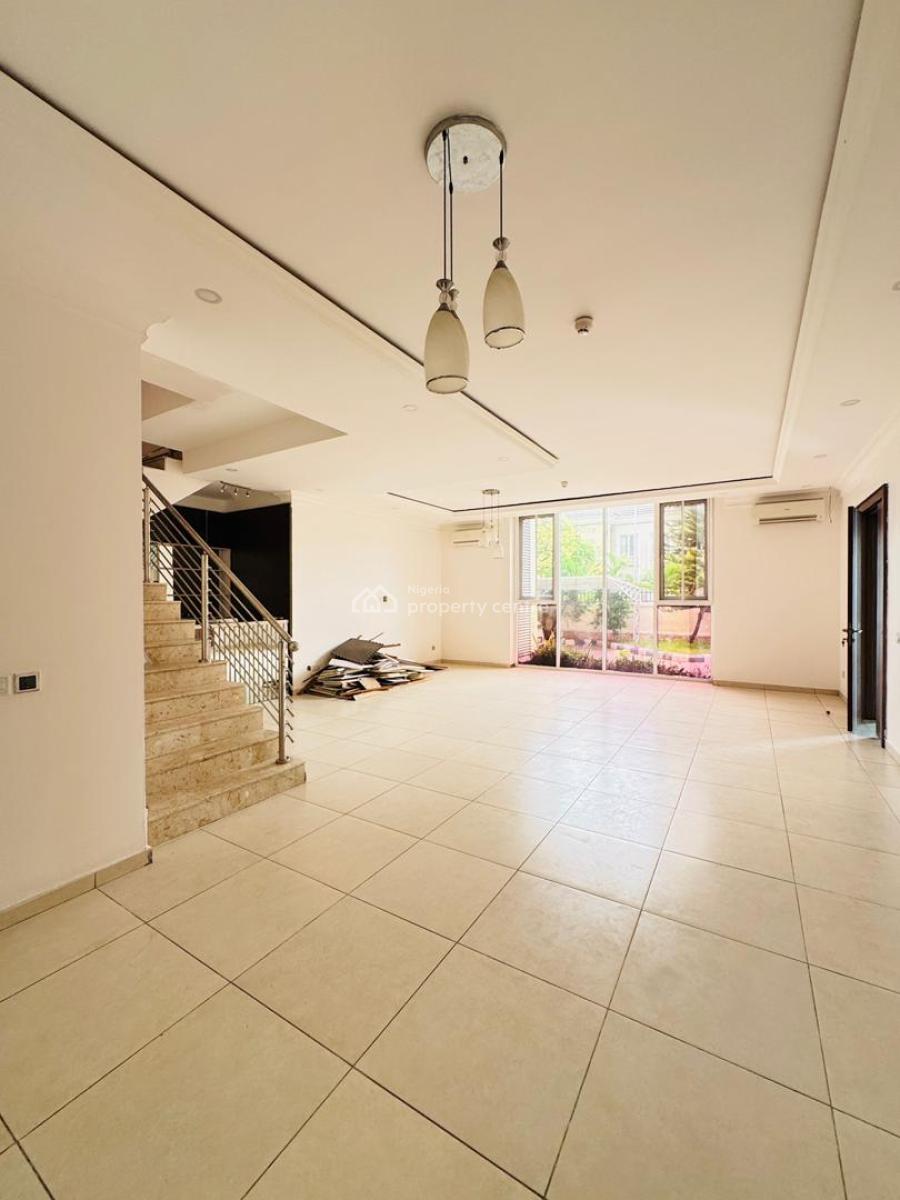 Well Maintained Four Bedroom Terrace House with Bq, Banana Island, Ikoyi, Lagos, Terraced Duplex for Rent