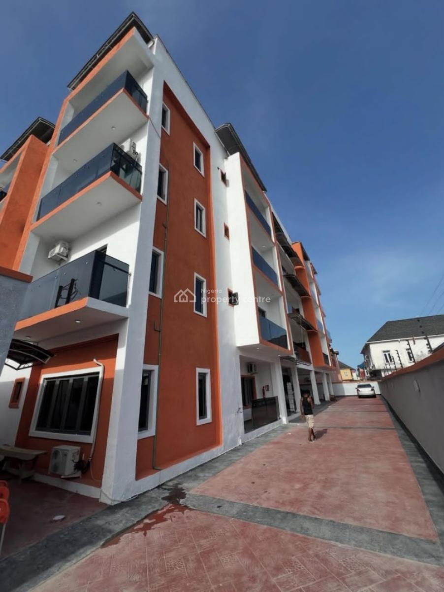 Fully Serviced Brand New 3bedroom Penthouse, Ologolo Opposite Agungi Bustop Lekki, Lekki, Lagos, Flat / Apartment for Rent