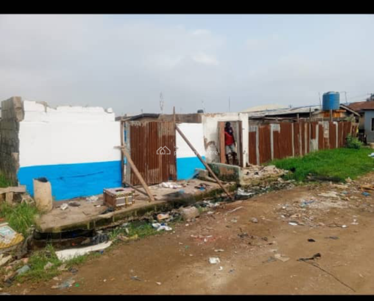 Half Plot of Land Is Available in Ifako, Gbagada, Lagos, Off Bode Joseph Street, Ifako, Gbagada, Lagos, Residential Land for Sale