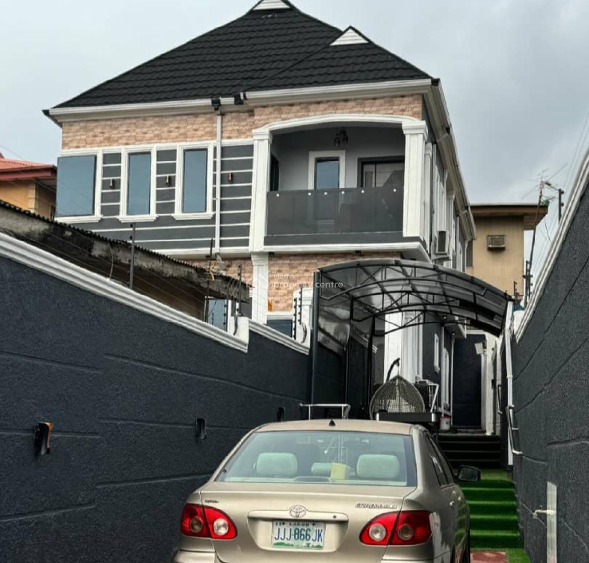 Beautifully Designed 4-bedroom Smart Duplex, Situated in Serene Area, Within Serene Area of Obawole  Ogba Lagos*, Ogba, Ikeja, Lagos, Detached Duplex for Sale