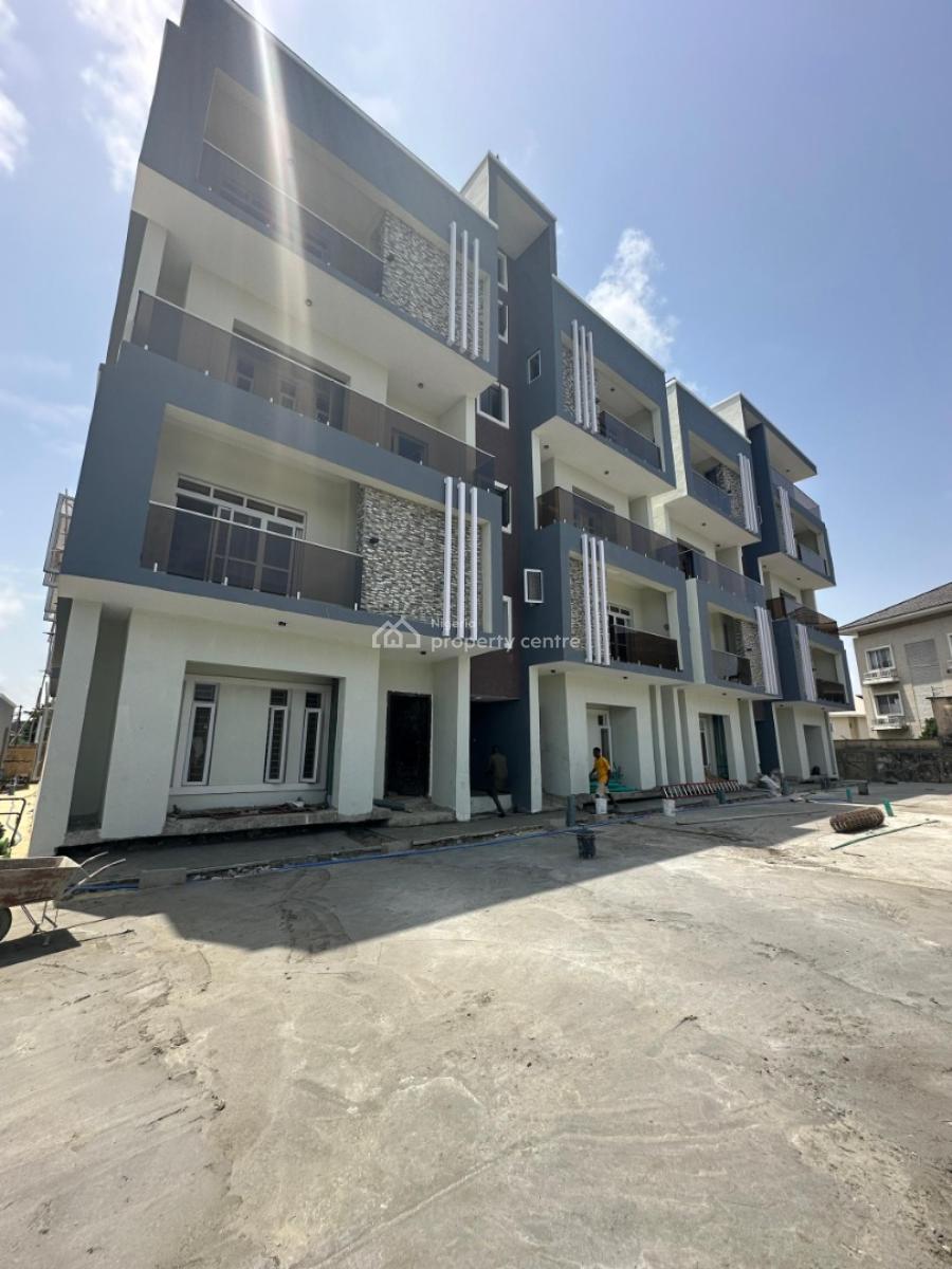 Tastefully Finished Serviced 3 Bedroom Maisonette with a Room Bq, Lekki Phase 1, Lekki, Lagos, Terraced Duplex for Sale