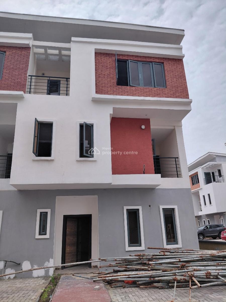 Newly Built 4 Bedroom Terrace Duplex with Bq, Ikate, Lekki, Lagos, Terraced Duplex for Rent
