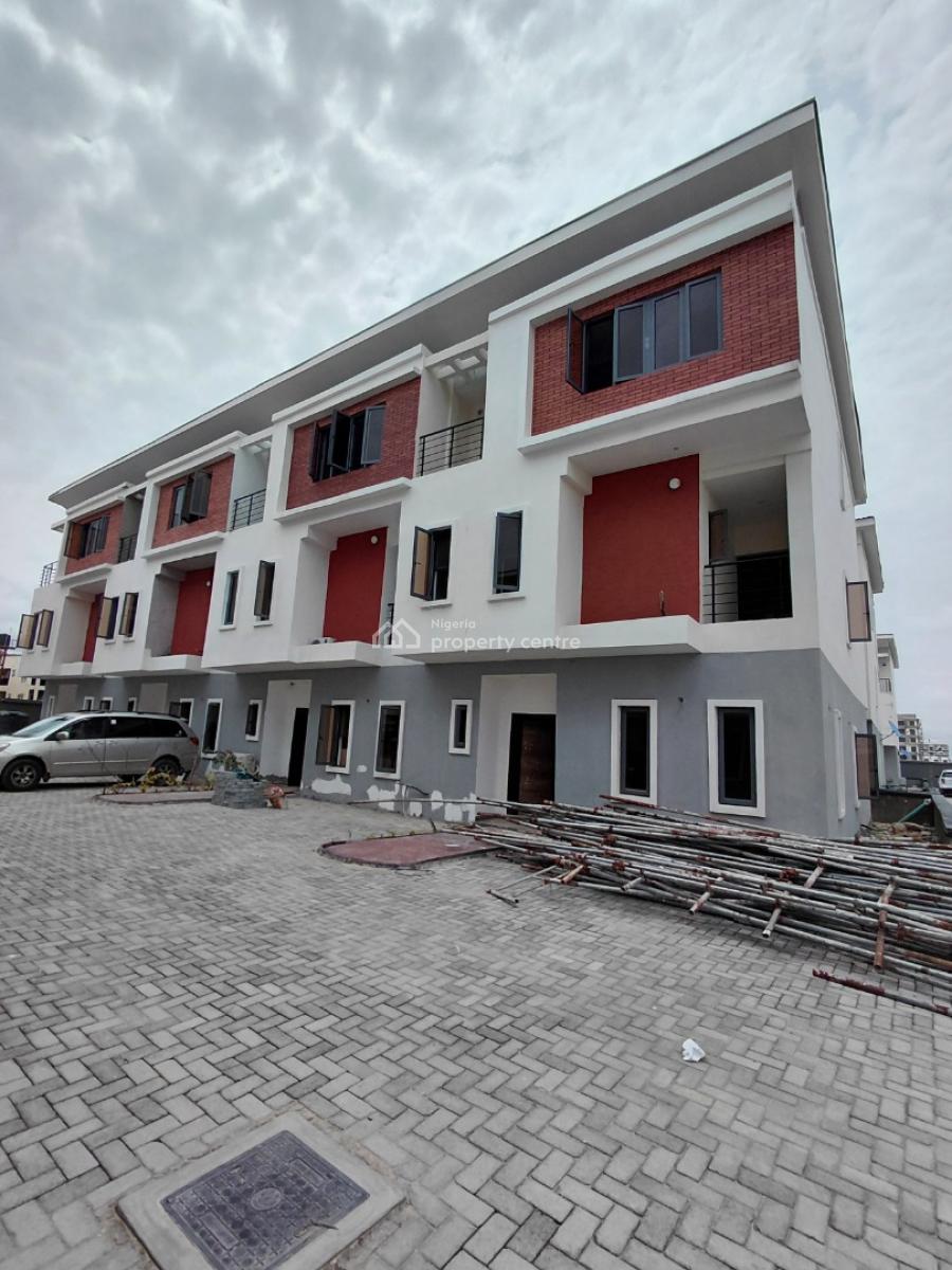 Newly Built 4 Bedroom Terrace Duplex with Bq, Ikate, Lekki, Lagos, Terraced Duplex for Rent