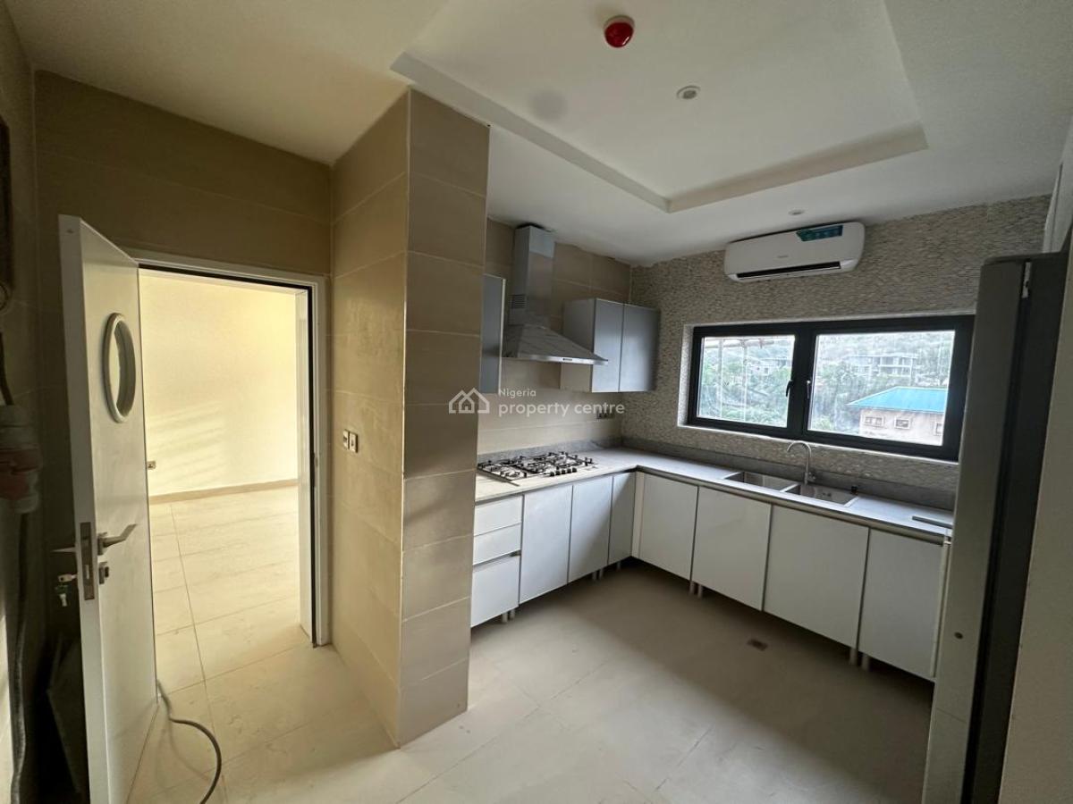 Serviced 3 Bedrooms Duplex, 2 Rooms Bq, Pool, Gym, Clubhouse, Pantry, Maitama District, Abuja, Terraced Duplex for Rent