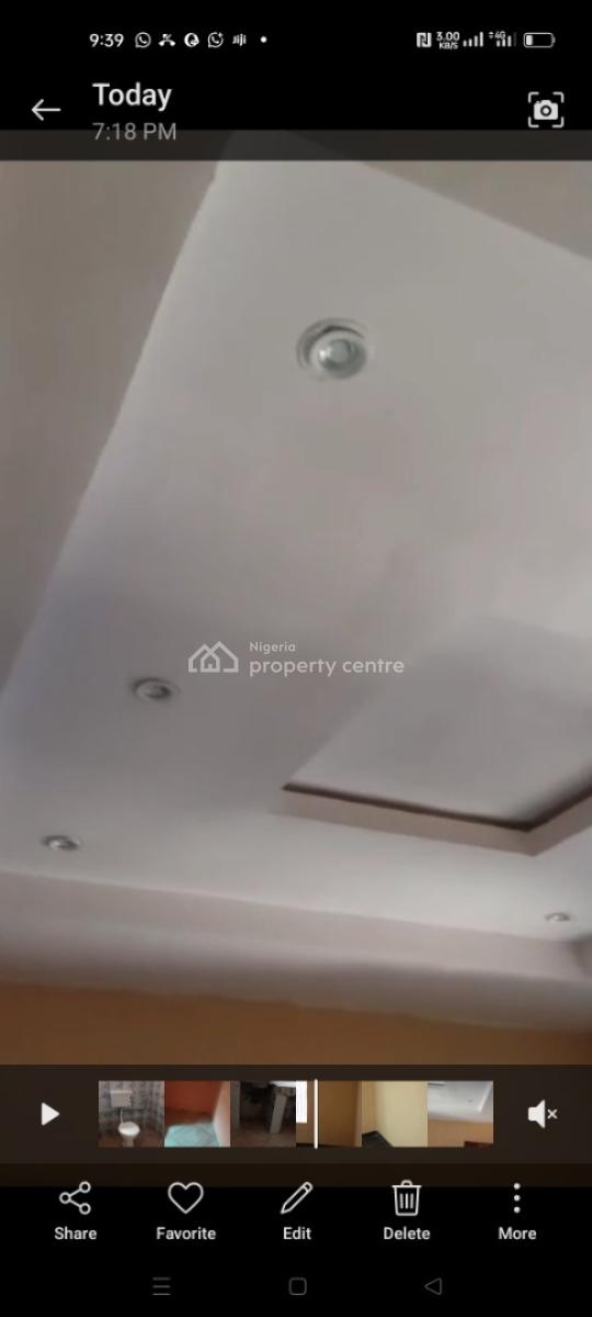 Newly Renovated and Spacious Roomself in a Gated Neighbourhood, Alapere, Accesible to Alapere Bustop and Alapere Estate Bustop, Alapere, Ketu, Lagos, Self Contain (single Rooms) for Rent