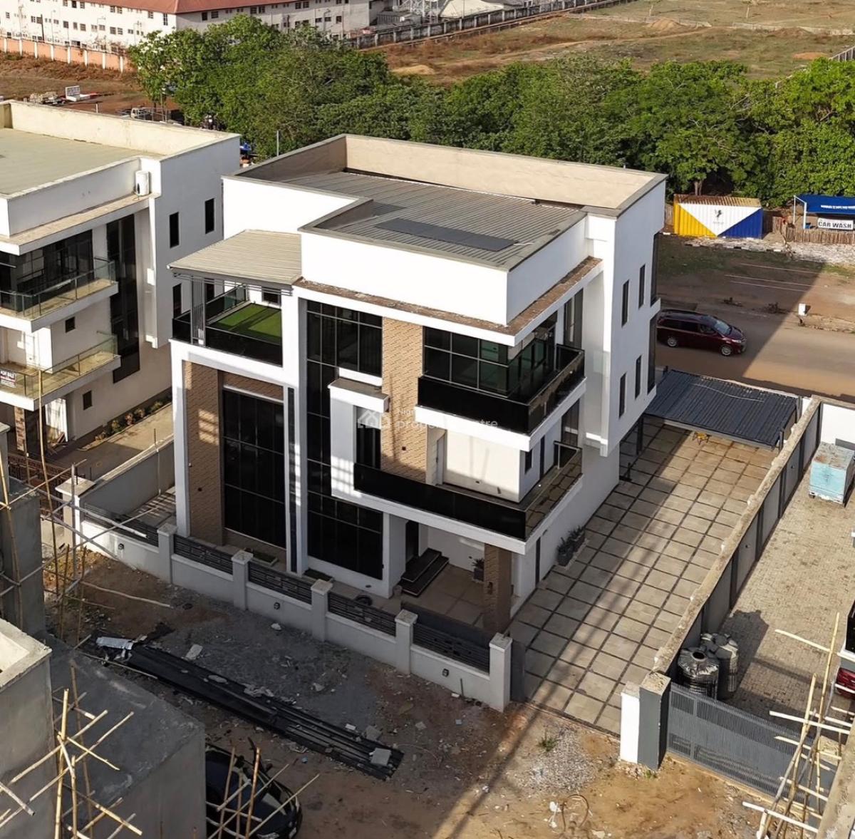 Ultra Modern 5 Bedroom Fully Detached Smart Duplex, 2 Rooms Bq, Lokogoma District, Abuja, Detached Duplex for Sale