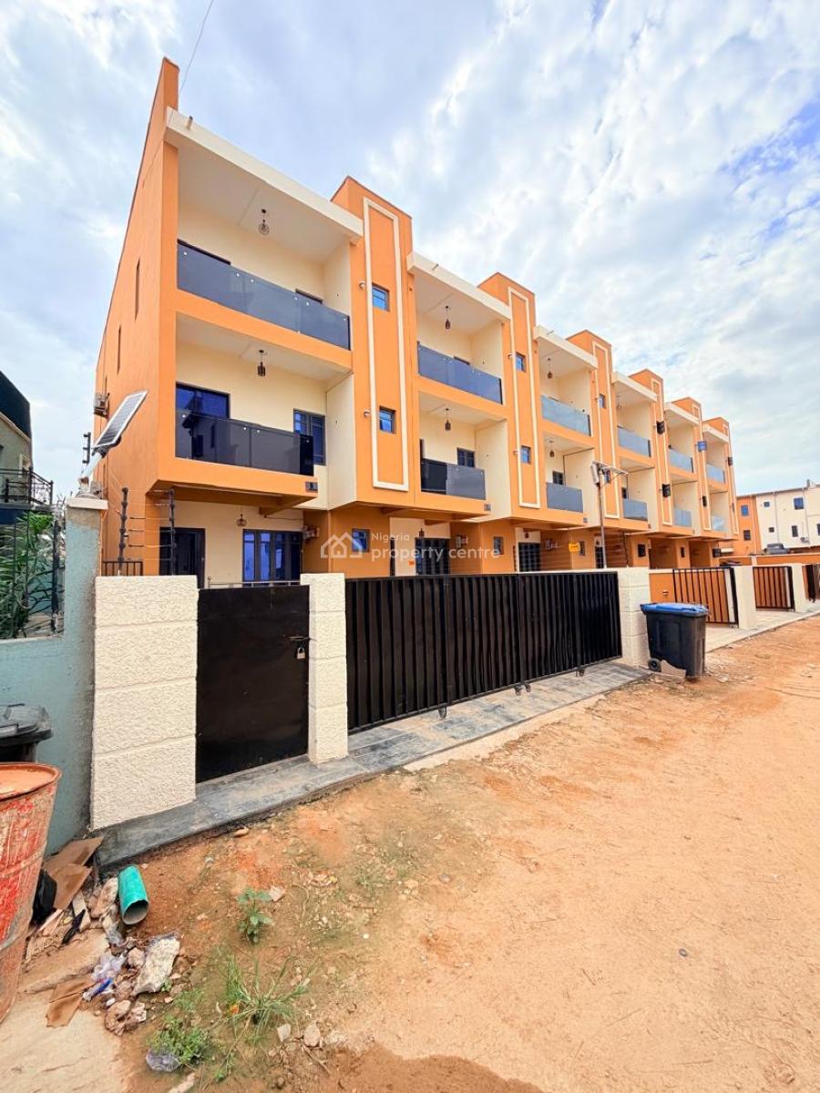 Exquisitely Built 4 Bedrooms Terraced Duplex in a Gated Estate, Oko-oba, Agege, Lagos, Terraced Duplex for Rent