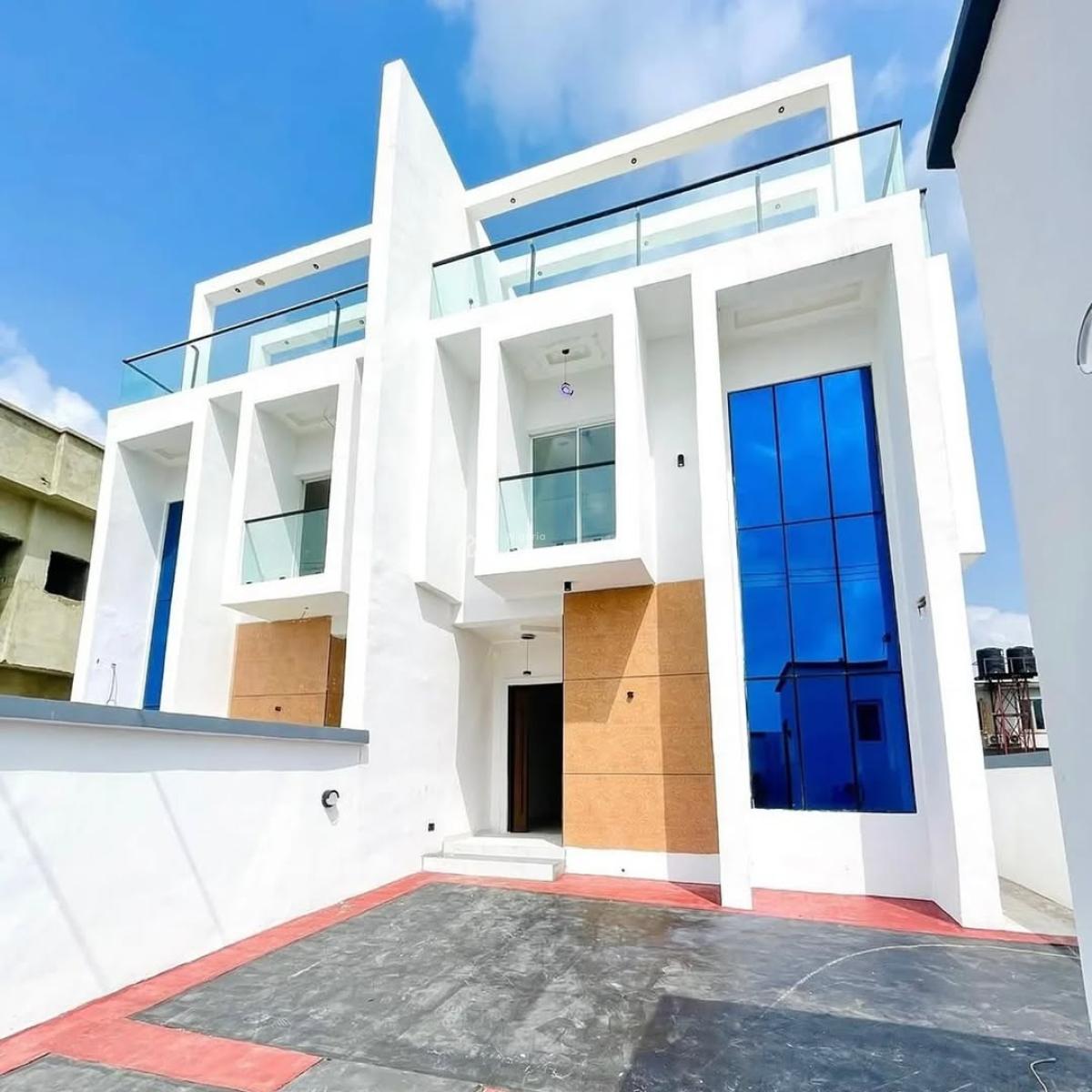 Spacious 5bedroom Semi Detached Duplex with Pentfloor, Bq, Monastery Road, Sangotedo, Ajah, Lagos, Semi-detached Duplex for Sale