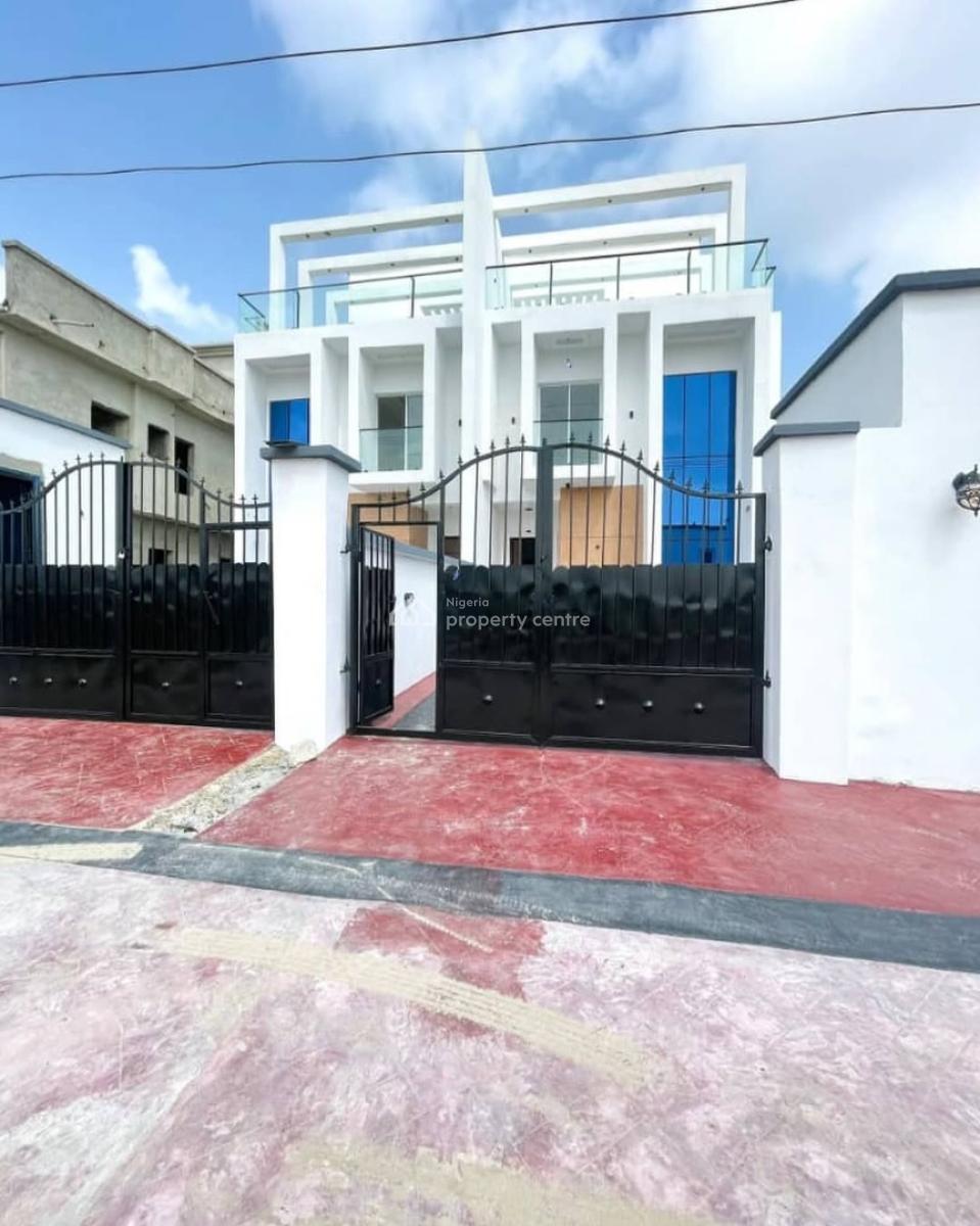 Spacious 5bedroom Semi Detached Duplex with Pentfloor, Bq, Monastery Road, Sangotedo, Ajah, Lagos, Semi-detached Duplex for Sale