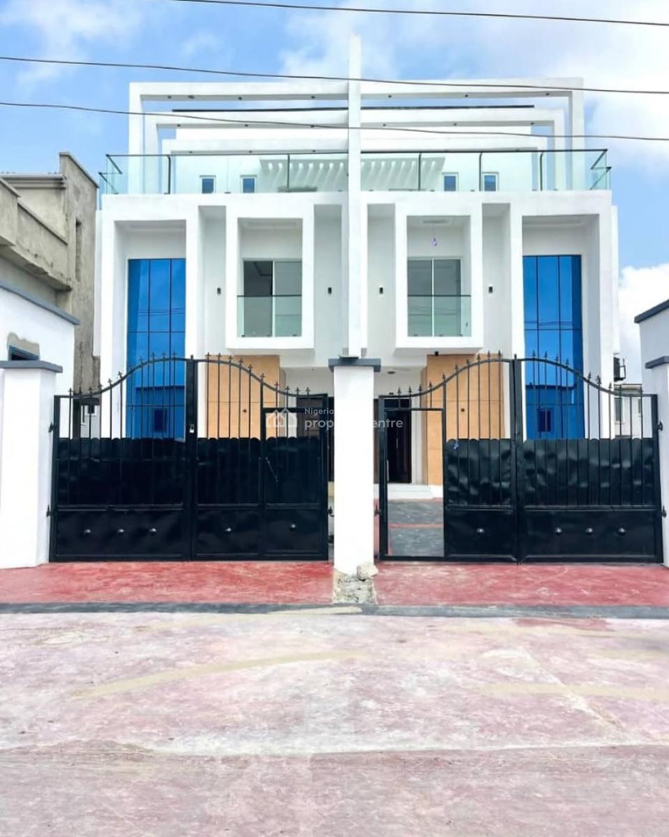 Spacious 5bedroom Semi Detached Duplex with Pentfloor, Bq, Monastery Road, Sangotedo, Ajah, Lagos, Semi-detached Duplex for Sale