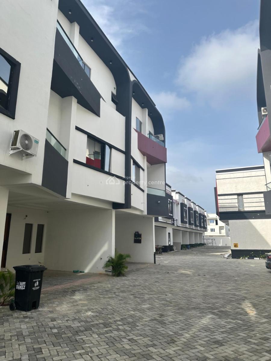 Luxury Built 4 Bedroom Duplex with a Room Boys Quarter, in a Service Estate By Orchid Road, Lekki Phase 2, Lekki, Lagos, Terraced Duplex for Sale