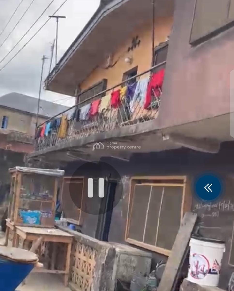 Tenement of 27 Rooms on a Standard Full Plot of Land in a Serene and S, Otubu Agege R, Agege, Lagos, Block of Flats for Sale