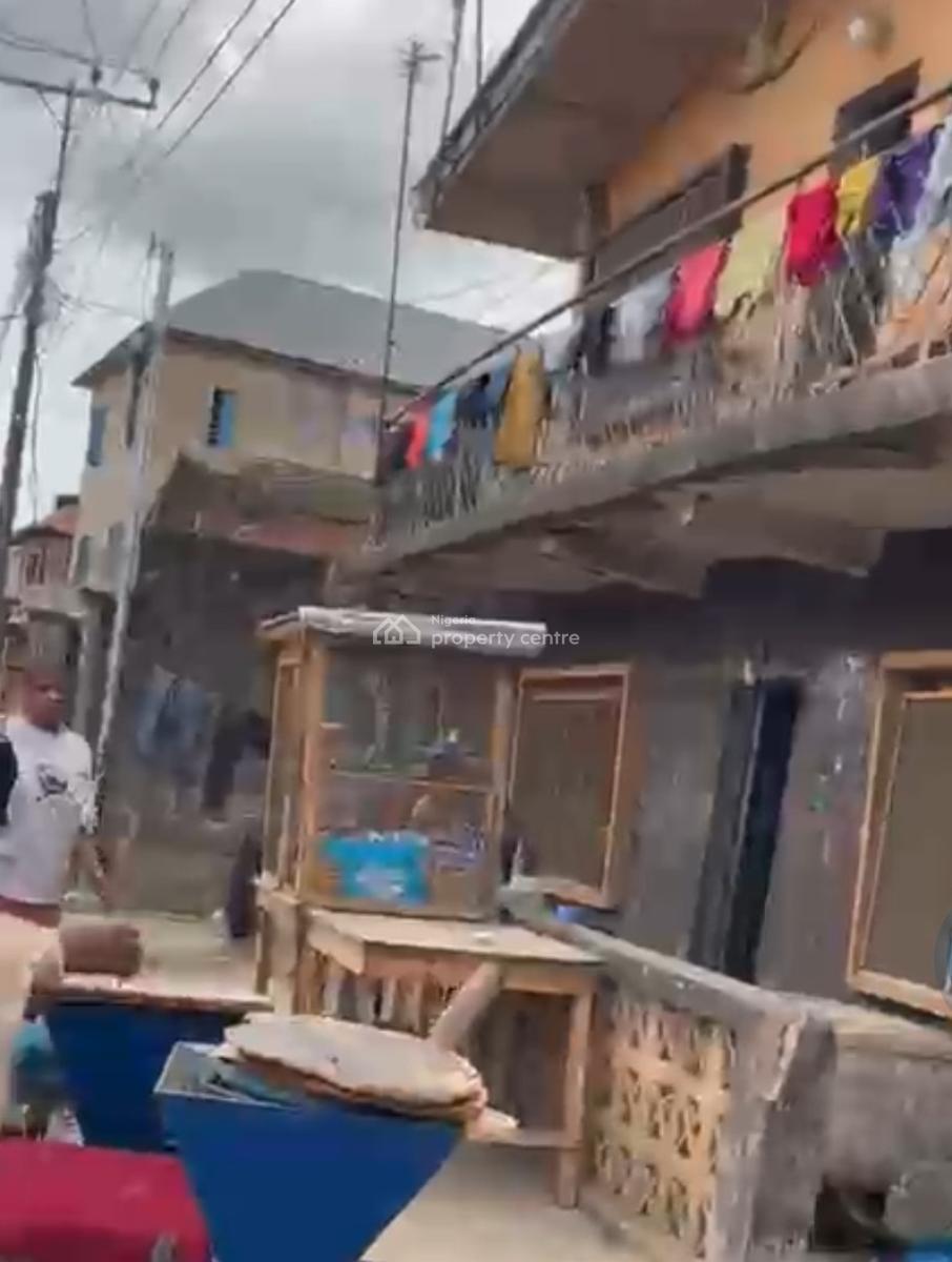 Tenement of 27 Rooms on a Standard Full Plot of Land, Otubu, Agege, Lagos, Block of Flats for Sale