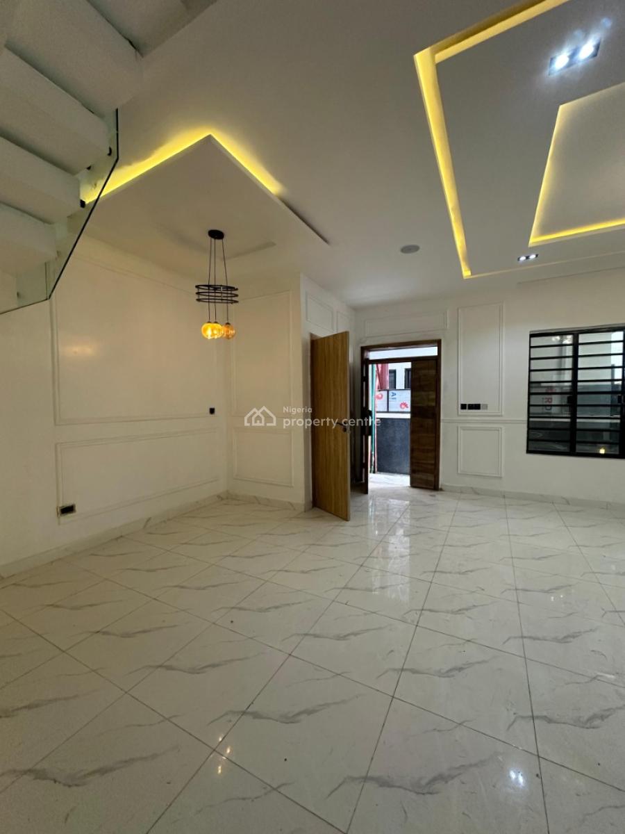 Newly Built and Luxury Finished 4 Bedroom Duplex with Boys Quarter, in a Service Estate By Orchid Road, Lekki Phase 2, Lekki, Lagos, Semi-detached Duplex for Sale
