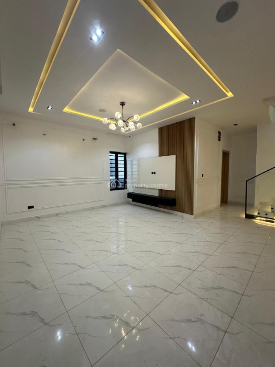 Newly Built and Luxury Finished 4 Bedroom Duplex with Boys Quarter, in a Service Estate By Orchid Road, Lekki Phase 2, Lekki, Lagos, Semi-detached Duplex for Sale