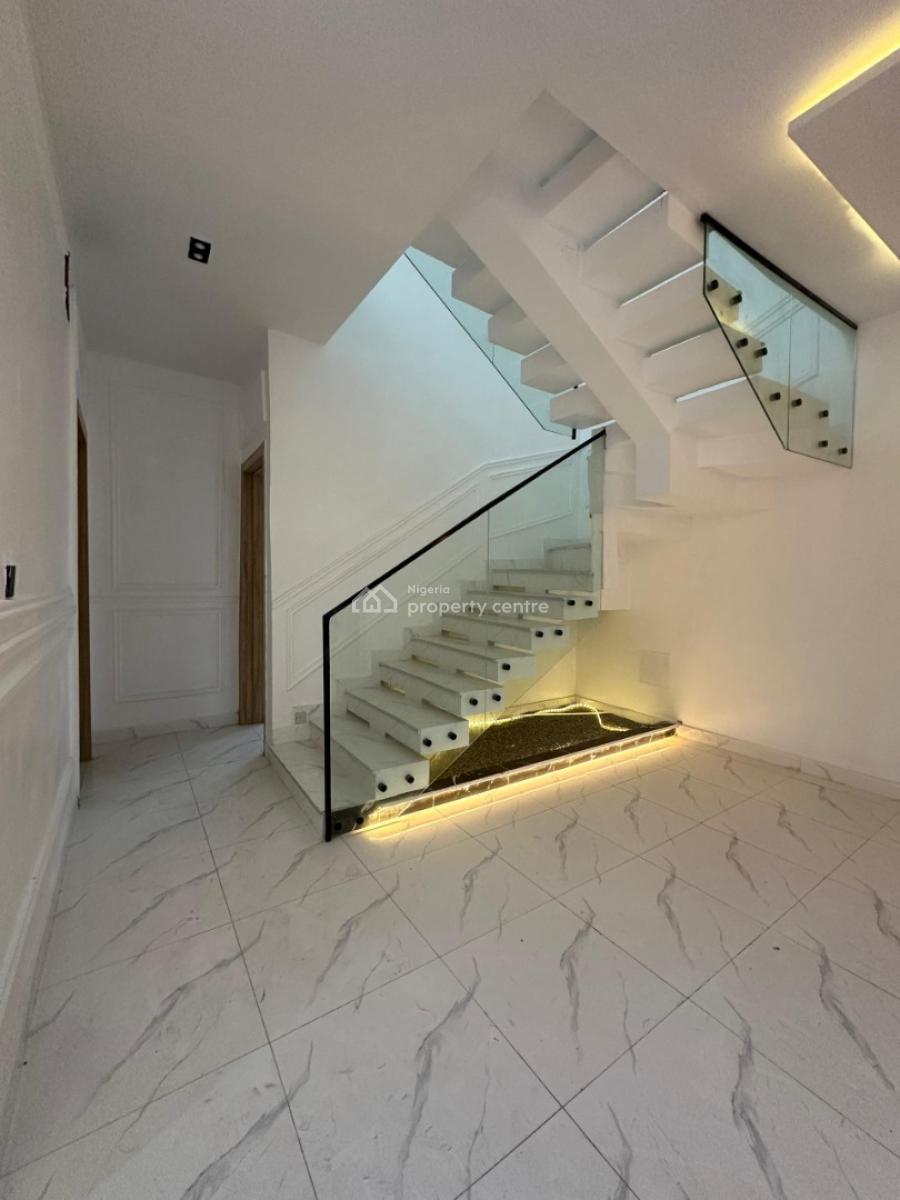 Newly Built and Luxury Finished 4 Bedroom Duplex with Boys Quarter, in a Service Estate By Orchid Road, Lekki Phase 2, Lekki, Lagos, Semi-detached Duplex for Sale