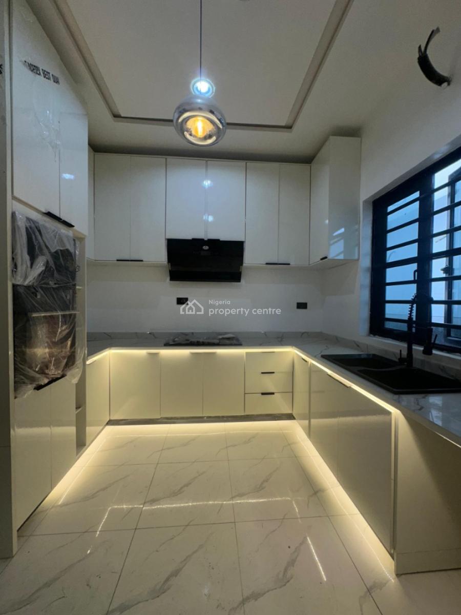 Newly Built and Luxury Finished 4 Bedroom Duplex with Boys Quarter, in a Service Estate By Orchid Road, Lekki Phase 2, Lekki, Lagos, Semi-detached Duplex for Sale