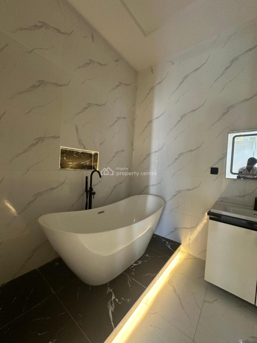 Newly Built and Luxury Finished 4 Bedroom Duplex with Boys Quarter, in a Service Estate By Orchid Road, Lekki Phase 2, Lekki, Lagos, Semi-detached Duplex for Sale