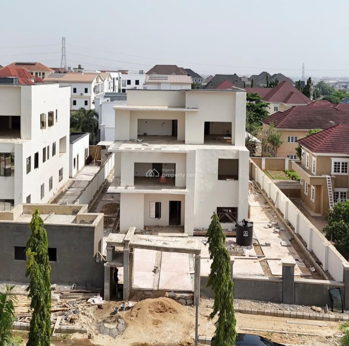 Beautiful 6 Bedrooms Fully Detached Duplex, 2 Rooms Bq & Chalet, Katampe Extension, Katampe, Abuja, Detached Duplex for Sale