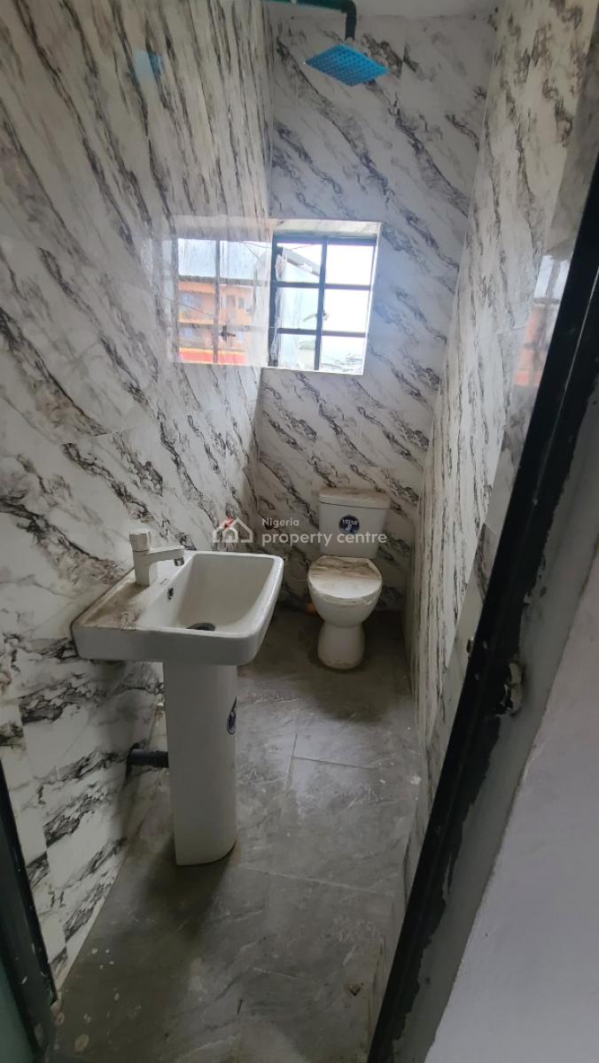 New Mini-flats Upstairs with 2toilet 1bath,balconies,cabinets, Off Lawanson Road, Lawanson, Surulere, Lagos, Mini Flat (room and Parlour) for Rent