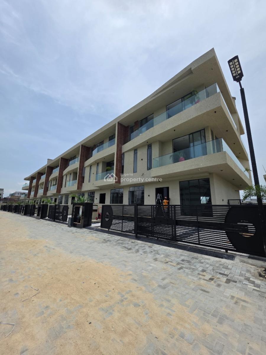 Luxury 5 Bedroom Terrace Duplex with Excellent Finishing, Bela Vista Estate, Lekki Phase 1, Lekki, Lagos, Terraced Duplex for Sale