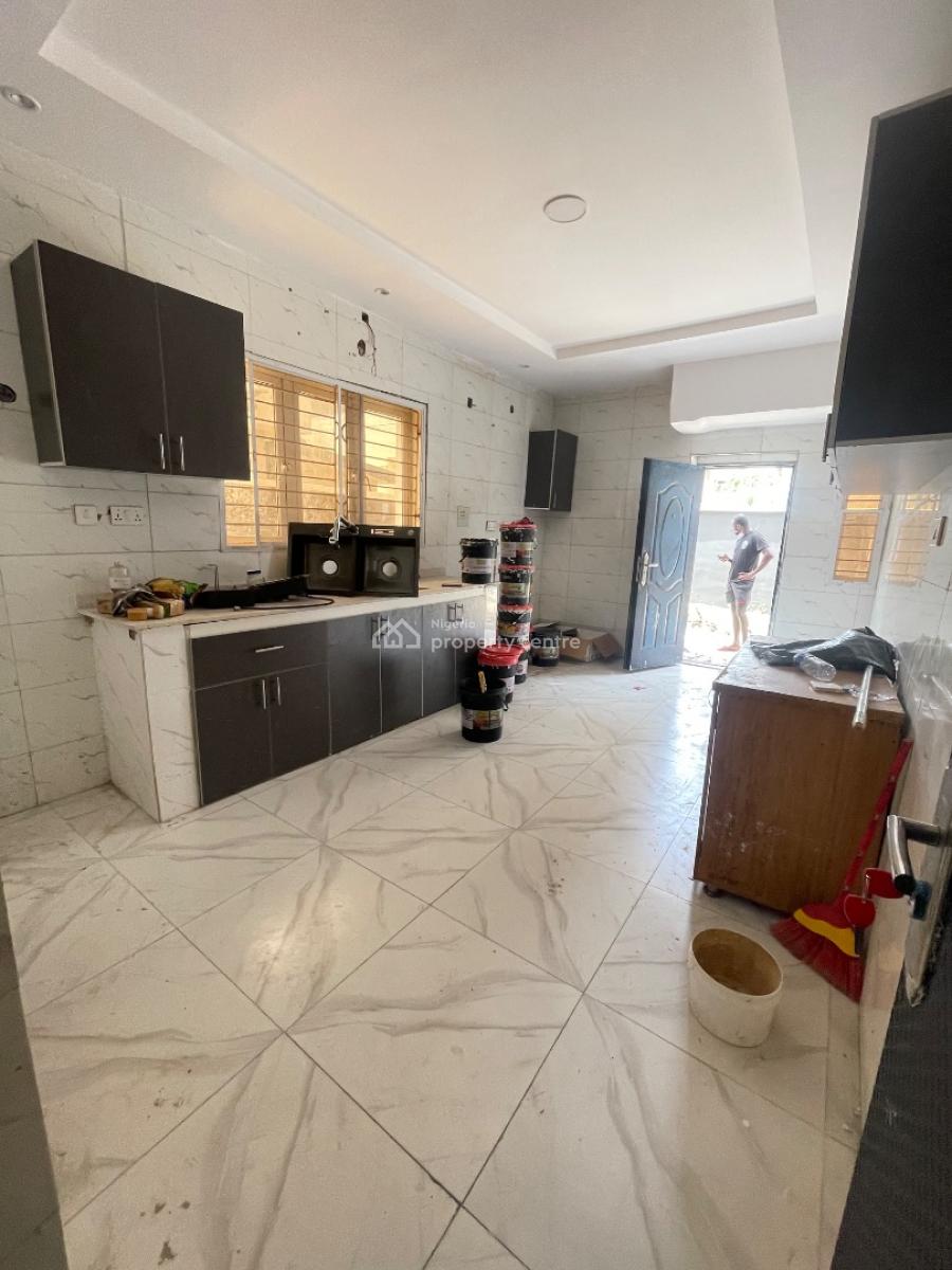 Standard 4 Bedroom Alone in The Compound, Located at Sangotedo,clean and Secured Estate, Sangotedo, Ajah, Lagos, Semi-detached Duplex for Rent