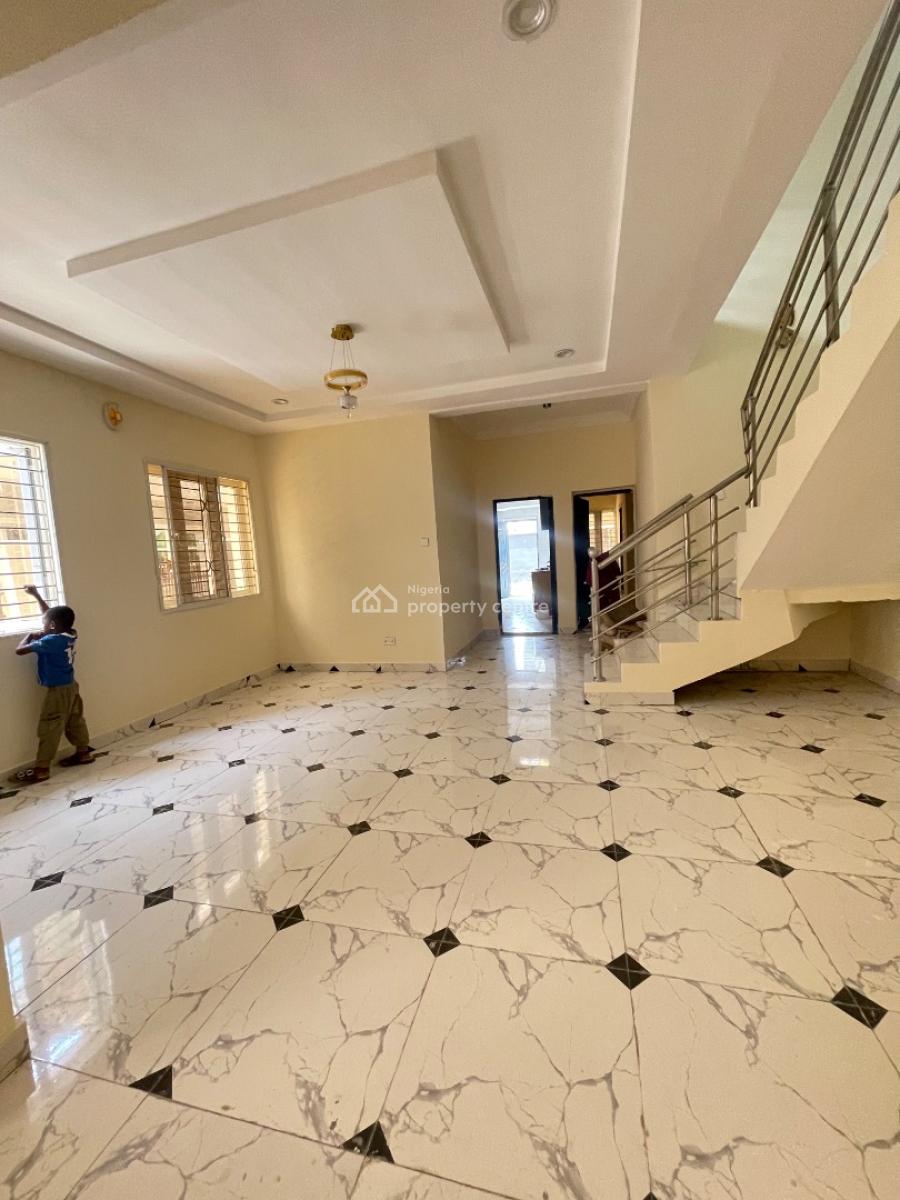 Standard 4 Bedroom Alone in The Compound, Located at Sangotedo,clean and Secured Estate, Sangotedo, Ajah, Lagos, Semi-detached Duplex for Rent