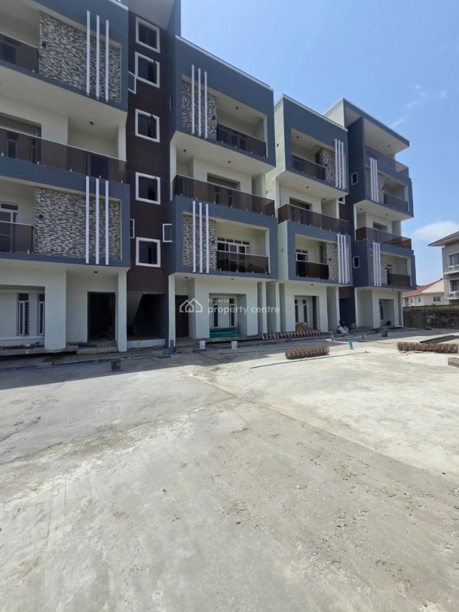 Exquisitely Finished Serviced 2 Bedroom Maisonette with a Room Bq, Lekki Phase 1, Lekki, Lagos, Terraced Duplex for Sale