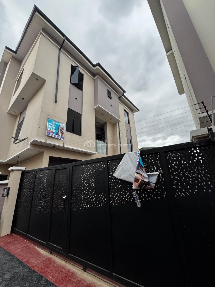 Breathtaking 4 Bedroom Semi Detached Duplex with Bq, Beautifully Built Home with Bq in a Code to Access Estate, Gra Phase 1, Magodo, Lagos, Semi-detached Duplex for Sale