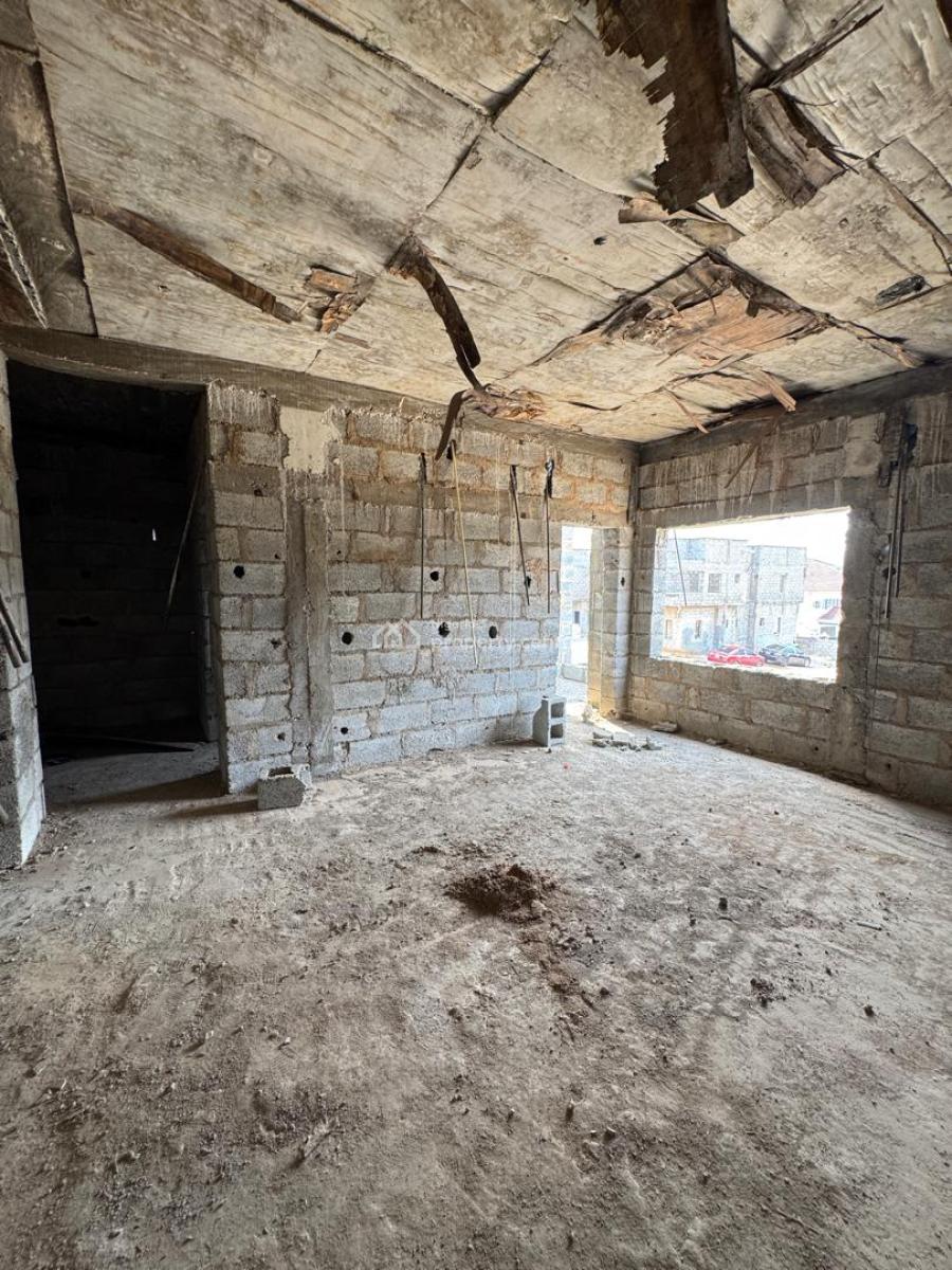 a Semi-finished 4 Bedroom Terrace Duplex, Gwarinpa, Abuja, Terraced Duplex for Sale