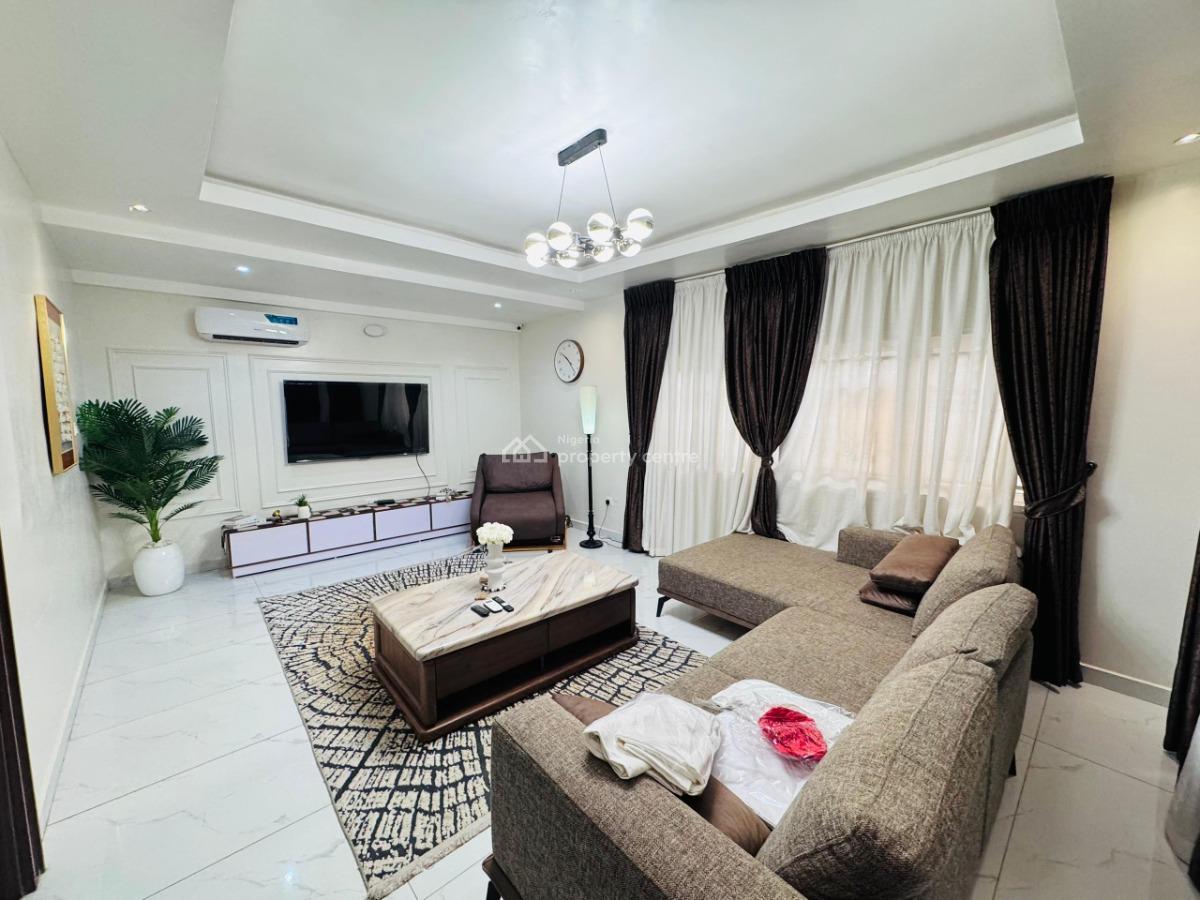 Furnished 4 Bedroom Terrace Duplex with Bq  Inverter  Tarred Road, Katampe Extension, Katampe, Abuja, Terraced Duplex for Rent