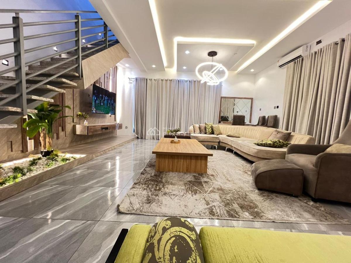 Luxury Fully Furnished 2 Bedrooms Maisonette with Pool, Gym and Rooftop, Lekki Phase 1, Lekki, Lagos, House for Rent