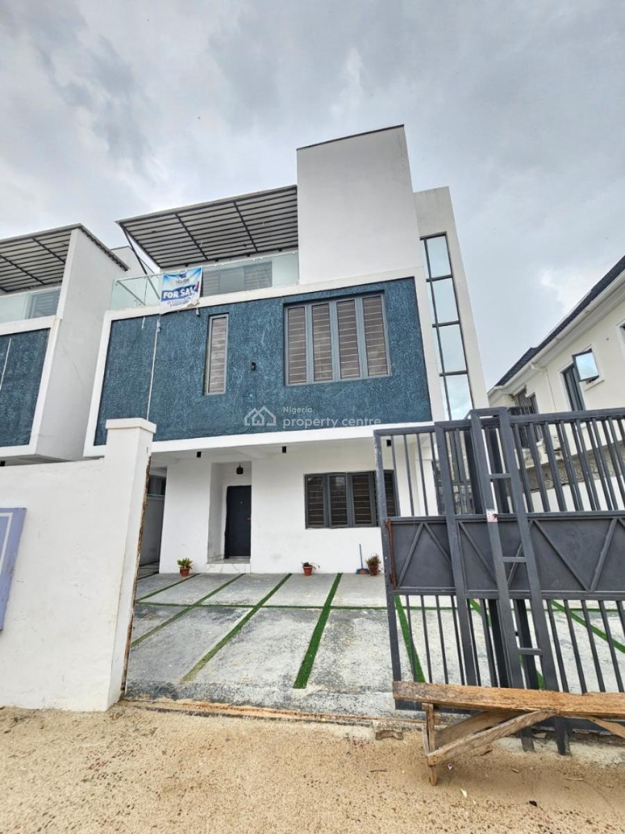 Luxury Spacious 4 Bedroom Fully Detached Duplex with Bq, Ologolo, Lekki, Lagos, Detached Duplex for Sale