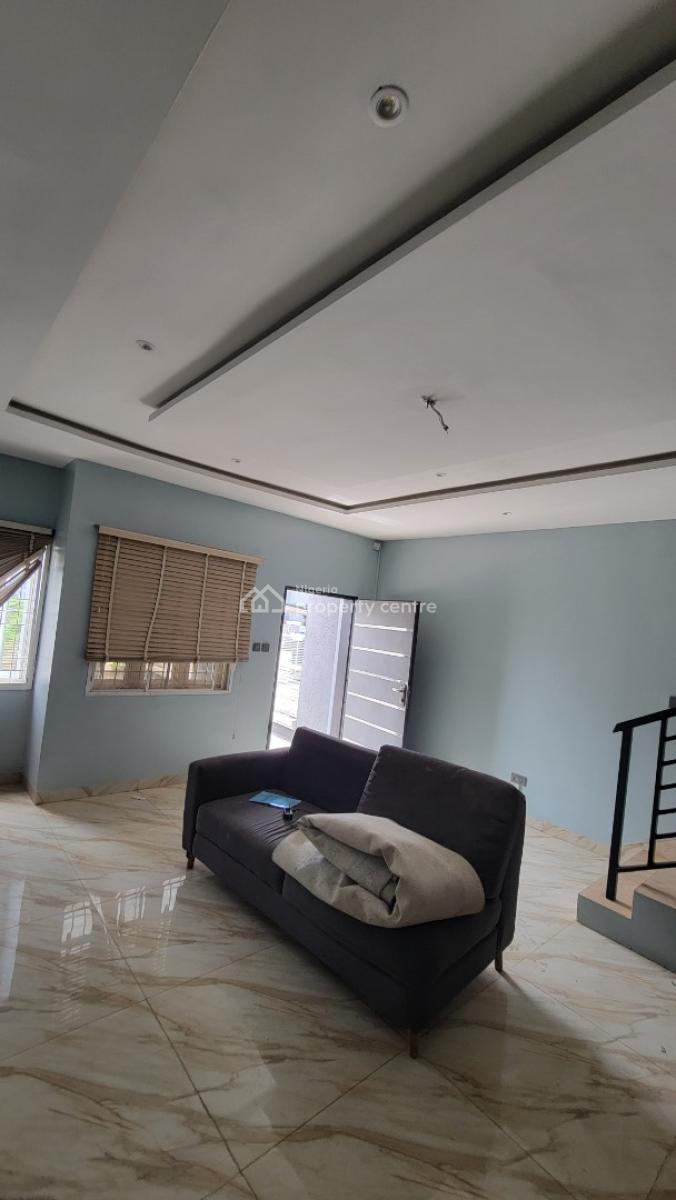 Semi-furnished Four(4) Bedrooms Terrace Duplex!, Cluster,  River Park Estate Airport Road, Lugbe District, Abuja, Terraced Duplex for Rent