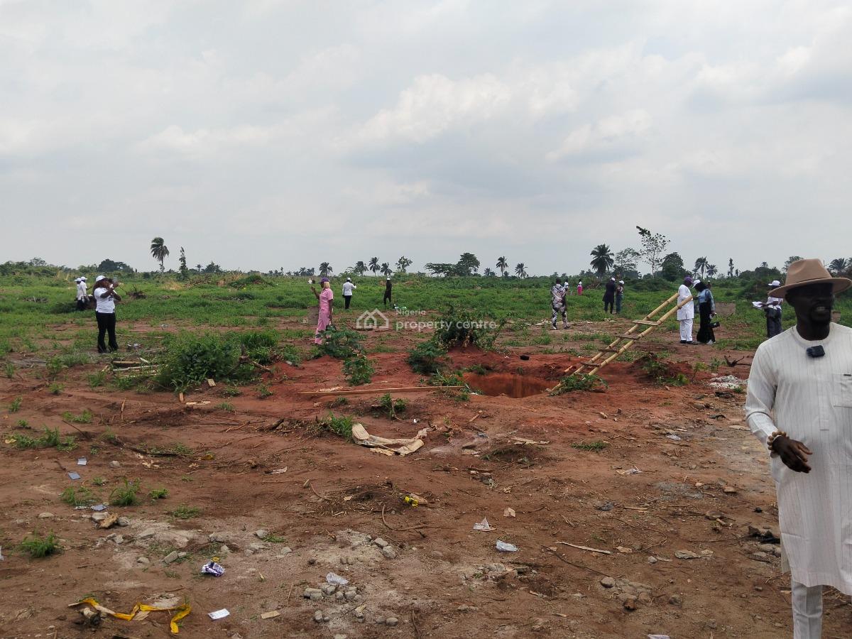 Affordable Land with Registered Survey, Dike Gardens Estate,atuma Iga, Asaba, Delta, Residential Land for Sale