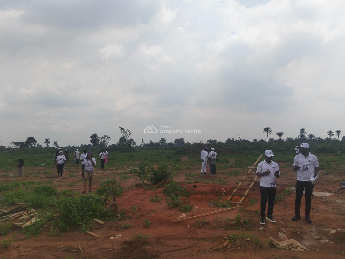 Affordable Land with Registered Survey, Dike Gardens Estate,atuma Iga, Asaba, Delta, Residential Land for Sale