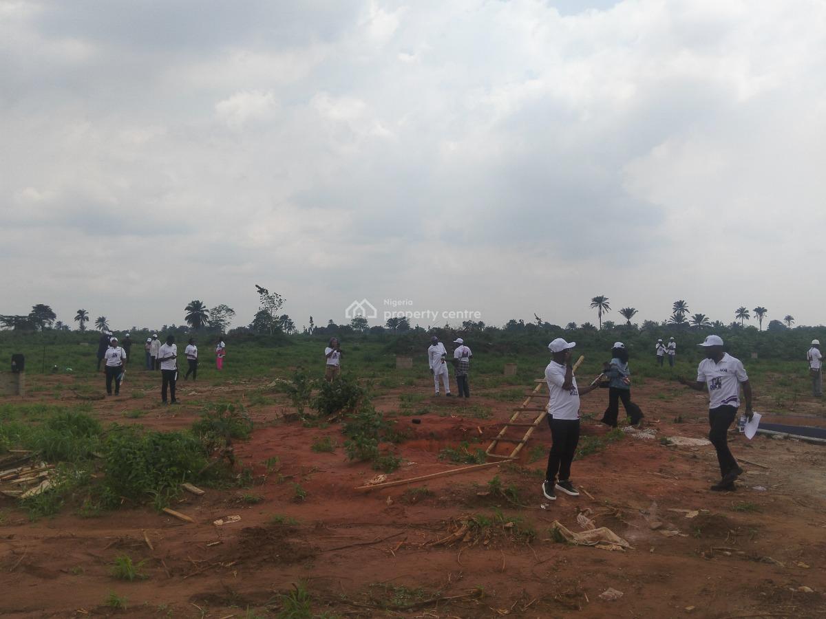 Affordable Land with Registered Survey, Dike Gardens Estate,atuma Iga, Asaba, Delta, Residential Land for Sale