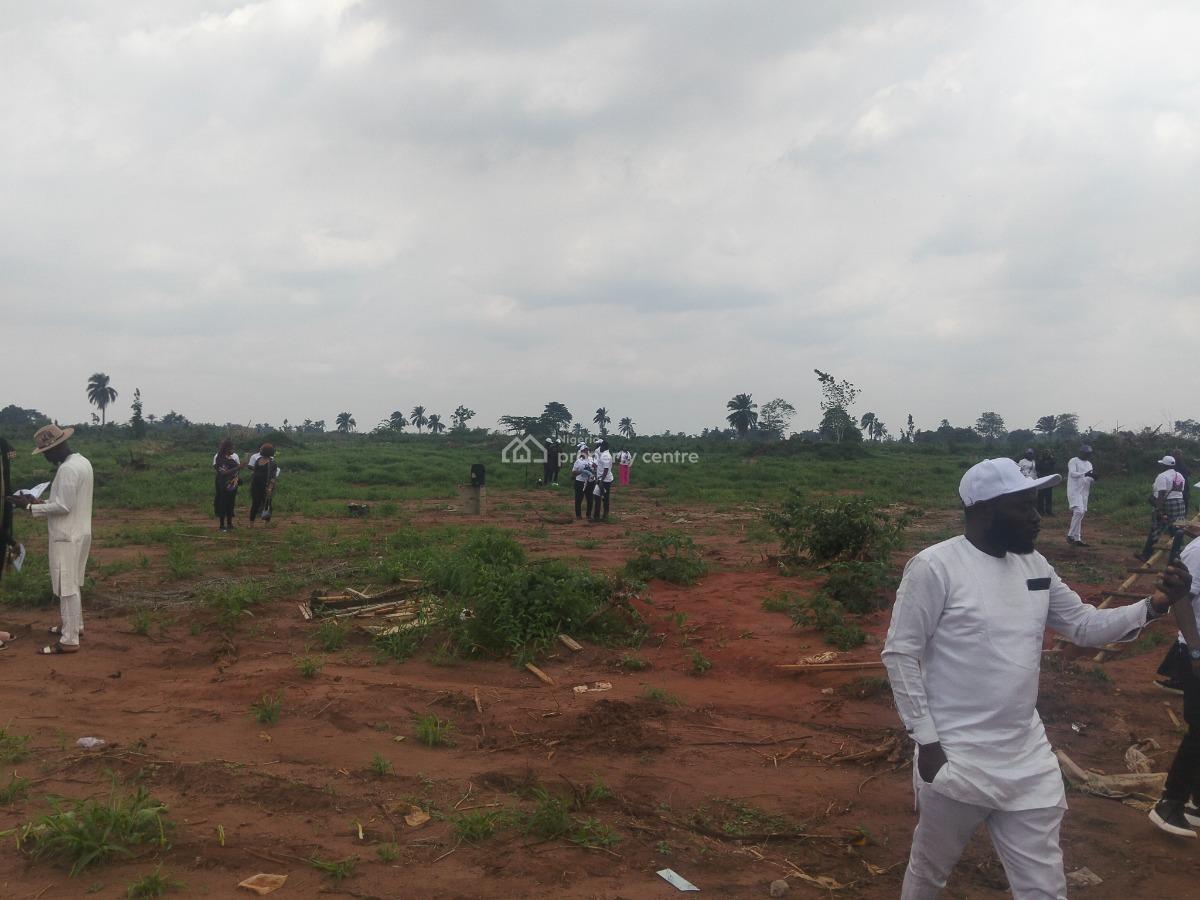 Affordable Land with Registered Survey, Dike Gardens Estate,atuma Iga, Asaba, Delta, Residential Land for Sale