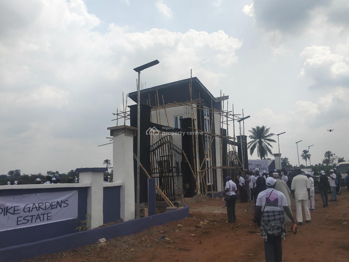 Affordable Land with Registered Survey, Dike Gardens Estate,atuma Iga, Asaba, Delta, Residential Land for Sale