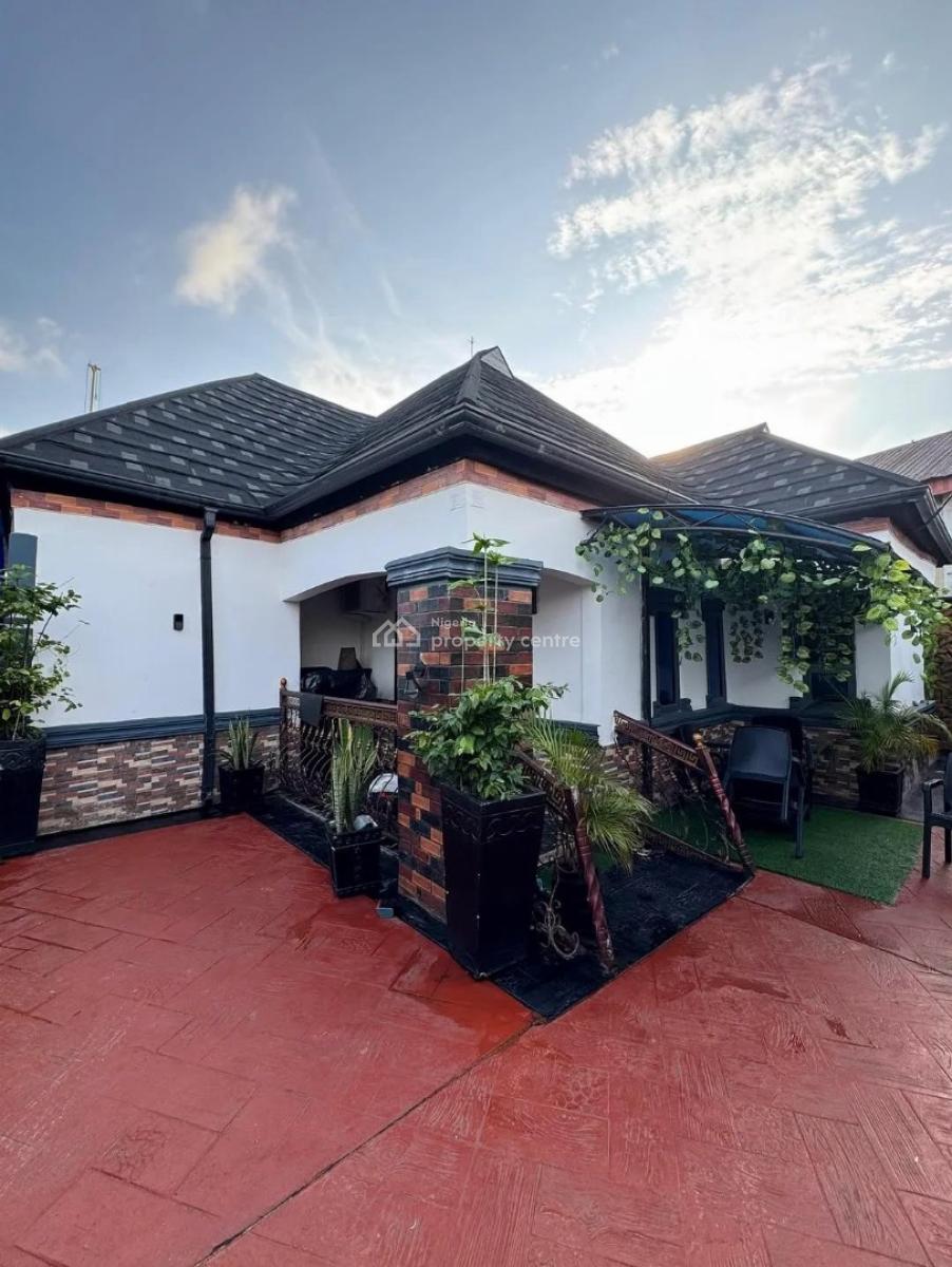 3 Bedroom Home with Gate House, Sars Road, Port Harcourt, Rivers, Detached Bungalow for Sale
