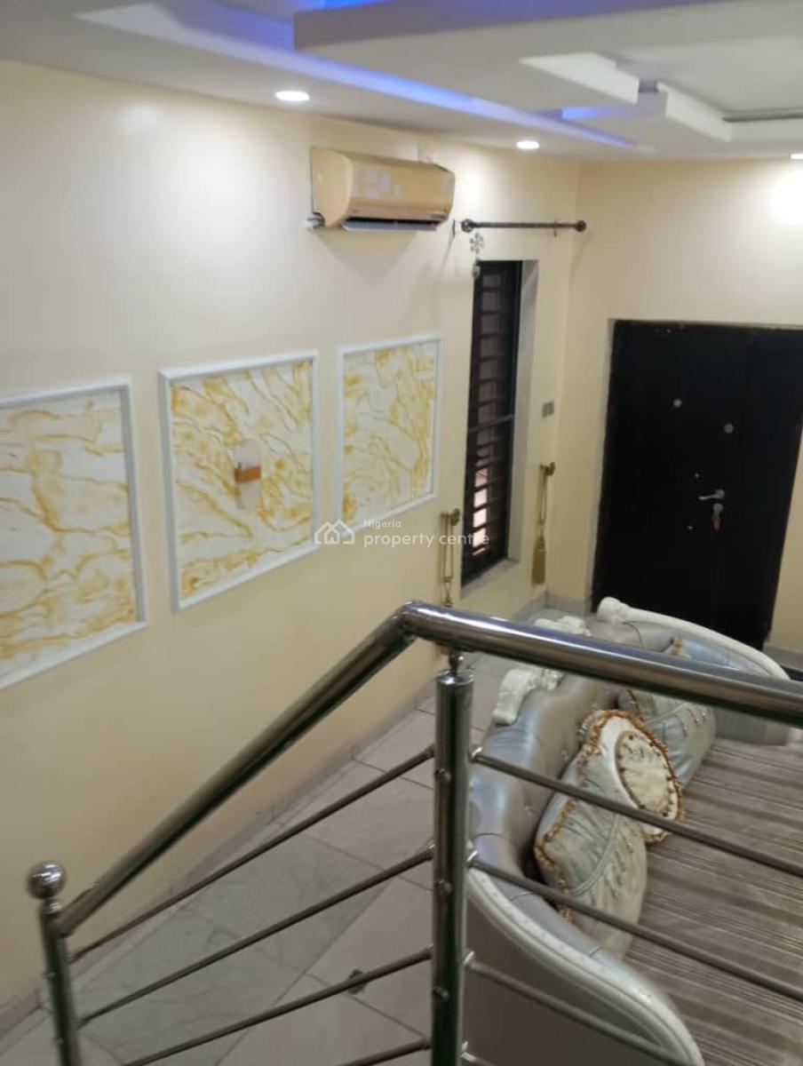Fully Furnished 4bedroom  Terrace Duplex with a Rm Bq in Okupe Estate, Okupe Estate Maryland Lagos., Maryland, Lagos, Terraced Duplex for Rent