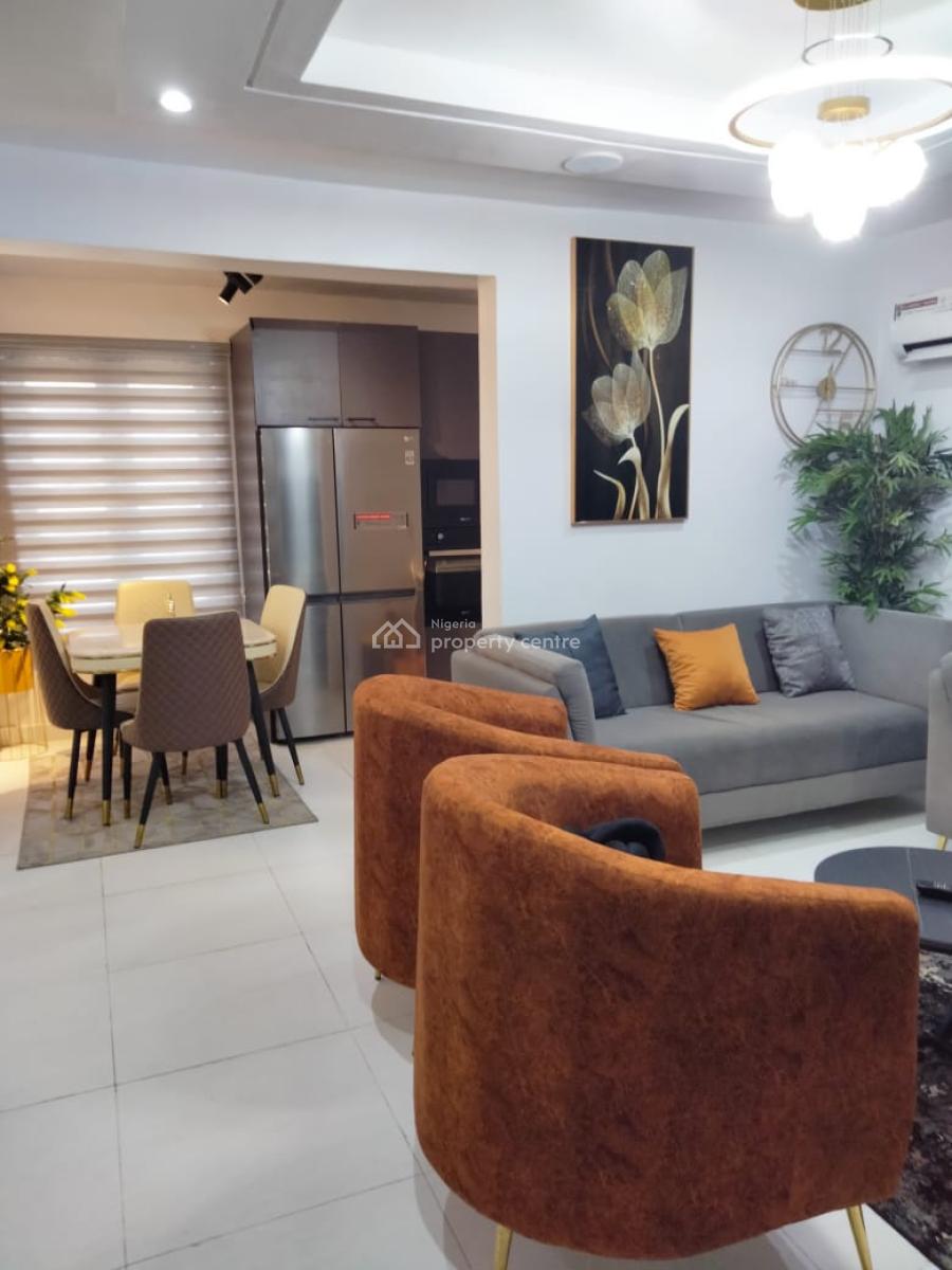 Luxury and Fully Furnished 2 Bedroom Flat, Ikota Villa Estate, Lekki Area, Lagos State., Ikota, Lekki, Lagos, Flat / Apartment for Rent